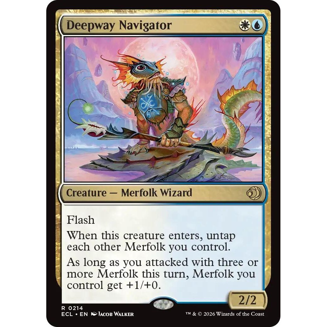 Image for Deepway Navigator (214) (Lorwyn Eclipsed) - Magic: The Gathering