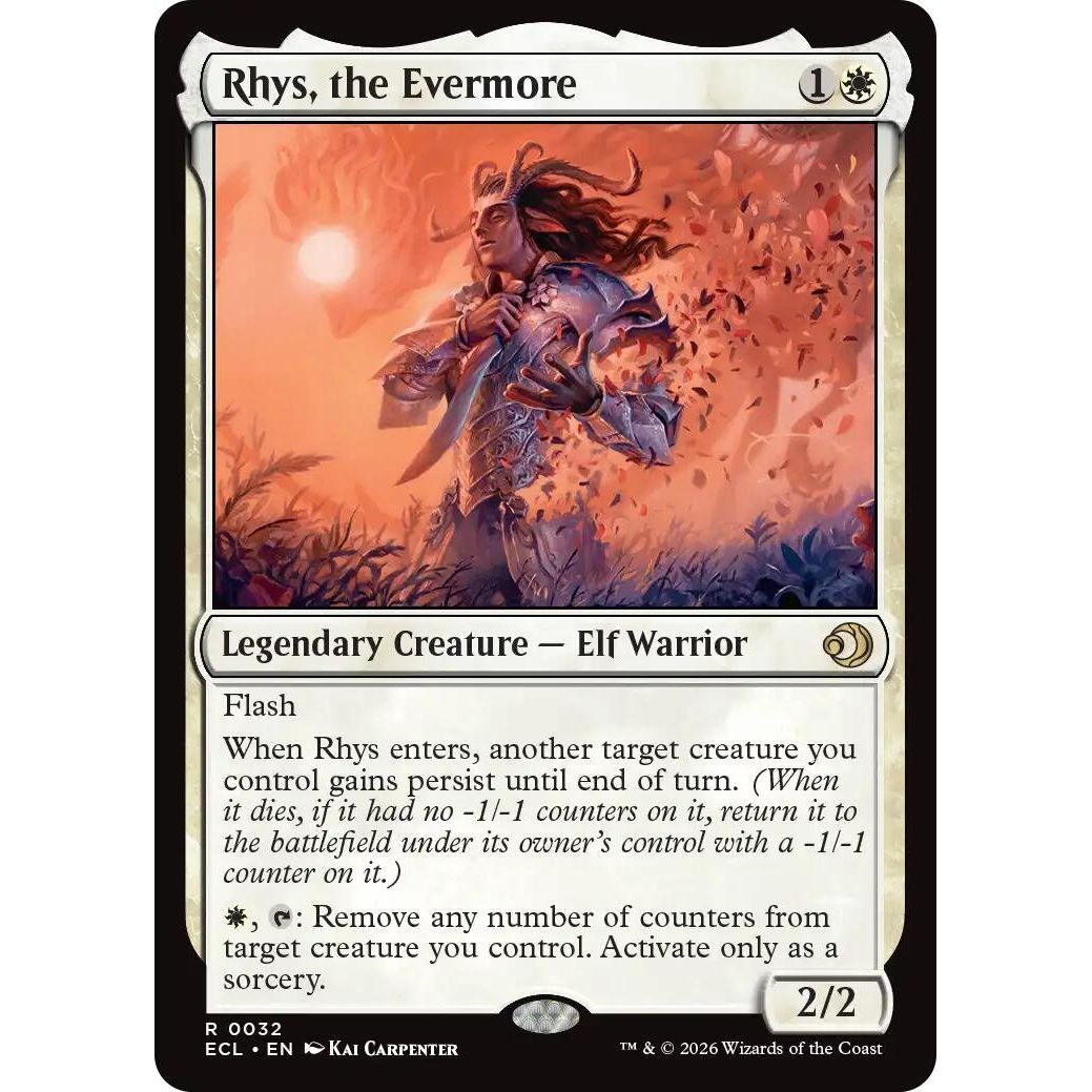 Image for Rhys, the Evermore (32) (Lorwyn Eclipsed) - Magic: The Gathering