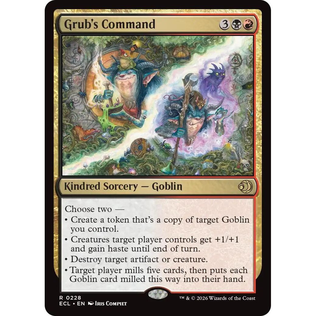 Image for Grub's Command (228) (Lorwyn Eclipsed) - Magic: The Gathering