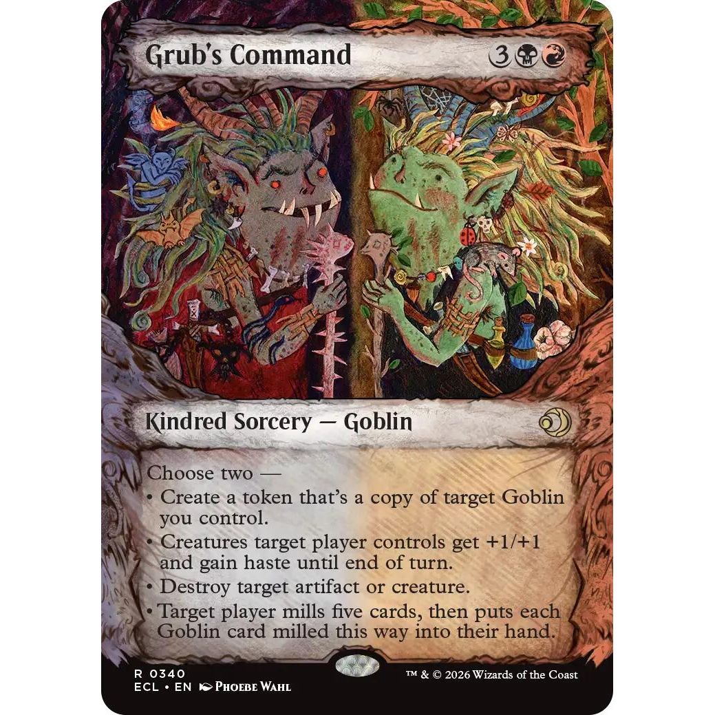 Image for Grub's Command (Showcase) (340) (Lorwyn Eclipsed) - Magic: The Gathering