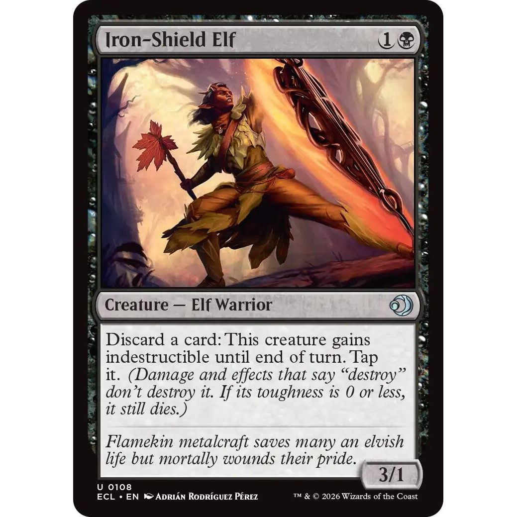 Image for Iron-Shield Elf (108) (Lorwyn Eclipsed) - Magic: The Gathering