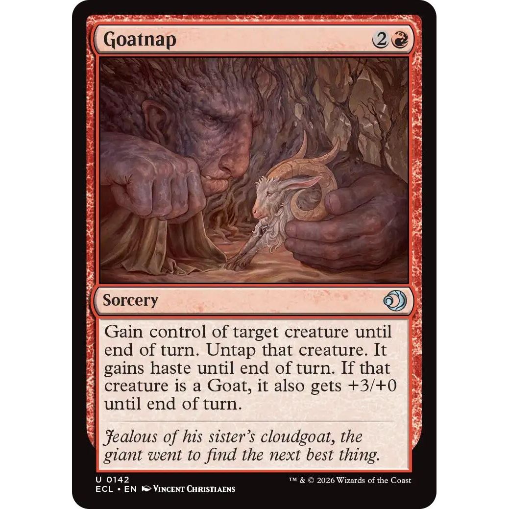 Image for Goatnap (142) (Lorwyn Eclipsed) - Magic: The Gathering
