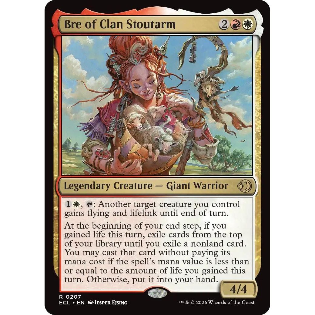 Image for Bre of Clan Stoutarm (207) (Lorwyn Eclipsed) - Magic: The Gathering