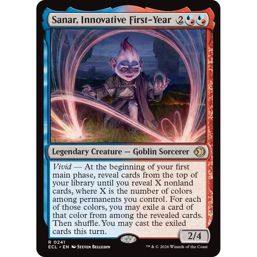 Image for Sanar, Innovative First-Year (241) (Lorwyn Eclipsed) - Magic: The Gathering