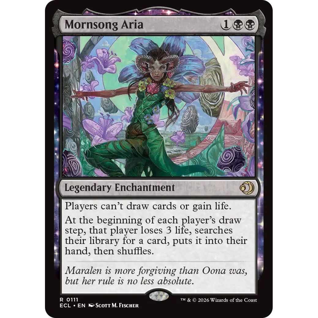 Image for Mornsong Aria (111) (Lorwyn Eclipsed) - Magic: The Gathering