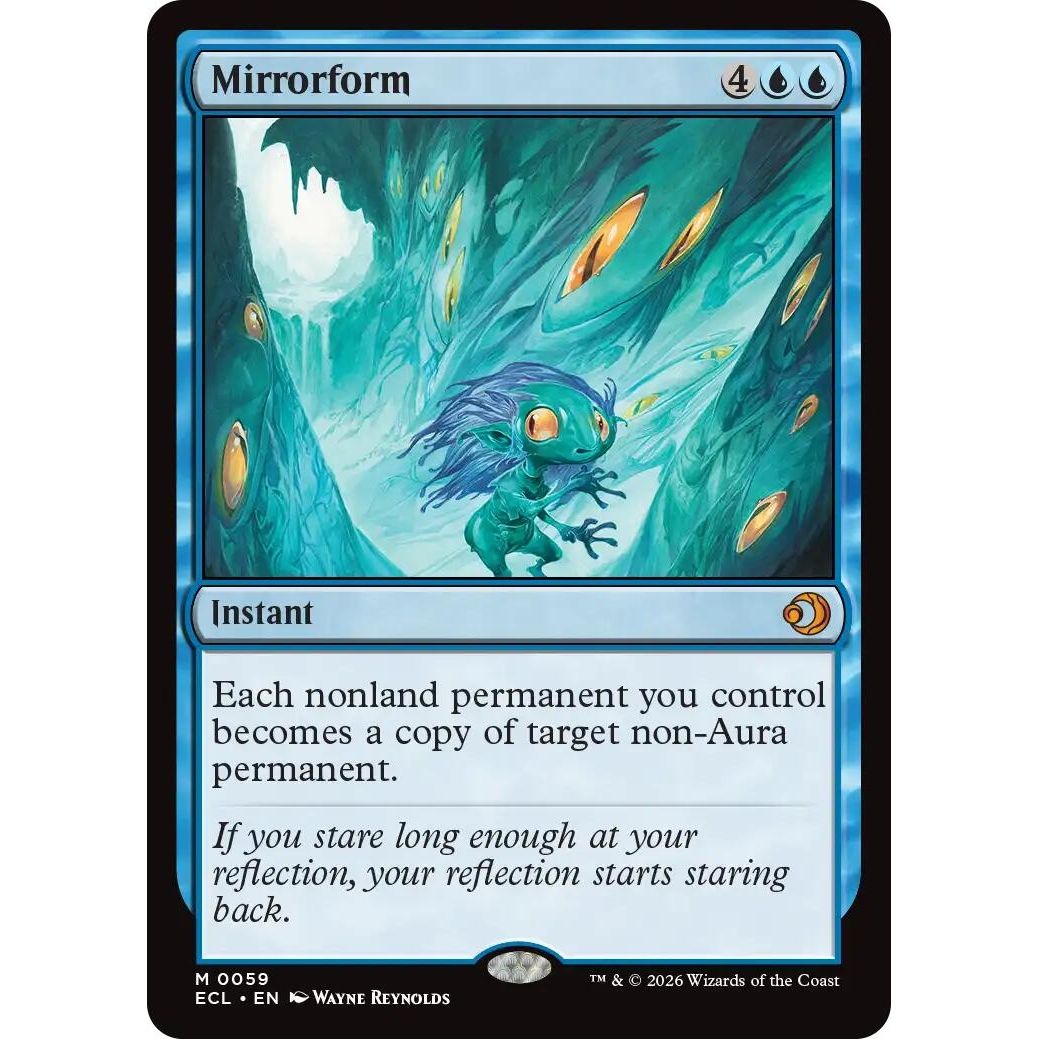 Image for Mirrorform (59) (Lorwyn Eclipsed) - Magic: The Gathering