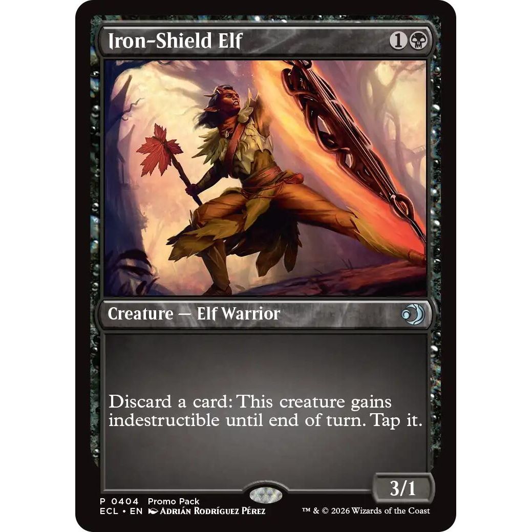 Image for Iron-Shield Elf (404) (Lorwyn Eclipsed) - Magic: The Gathering