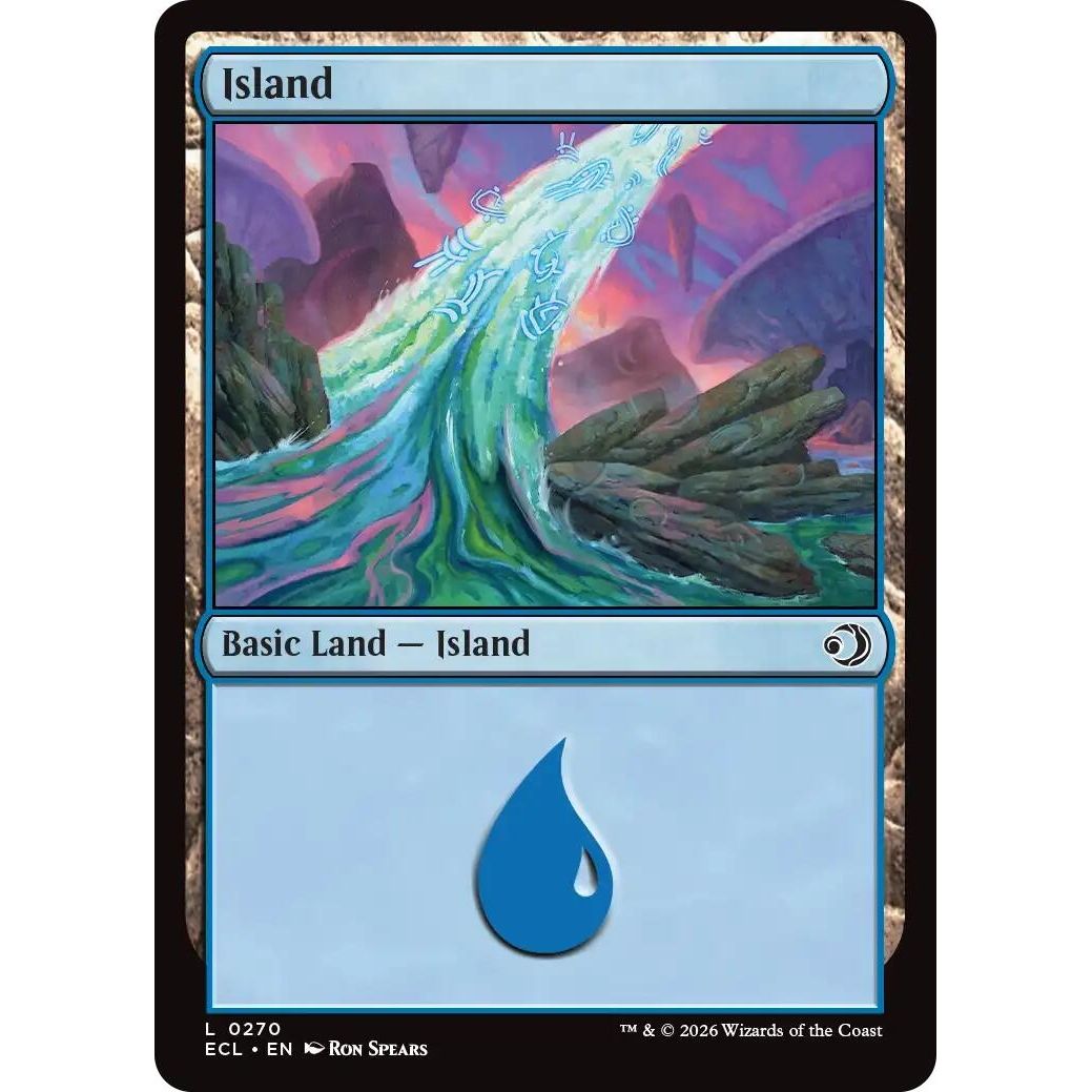 Image for Island (0270) (270) (Lorwyn Eclipsed) - Magic: The Gathering