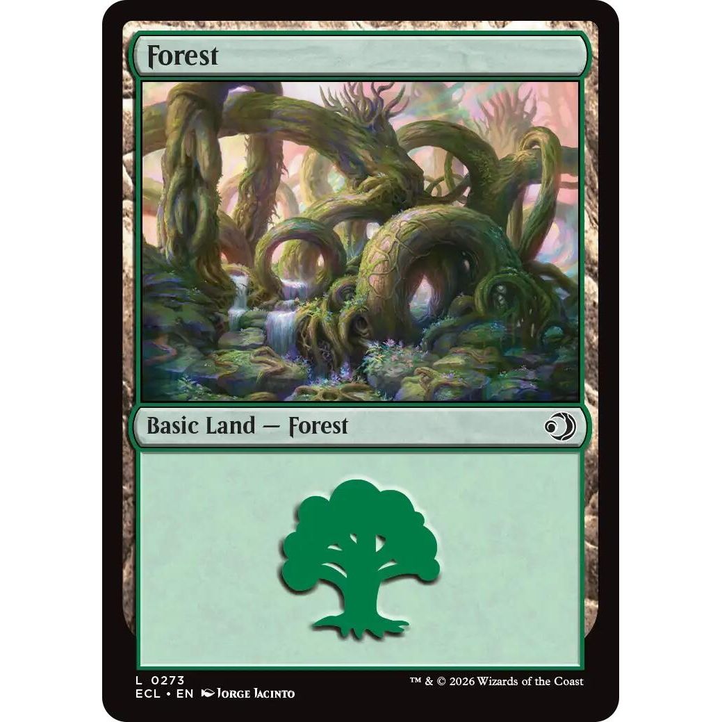 Image for Forest (0273) (273) (Lorwyn Eclipsed) - Magic: The Gathering