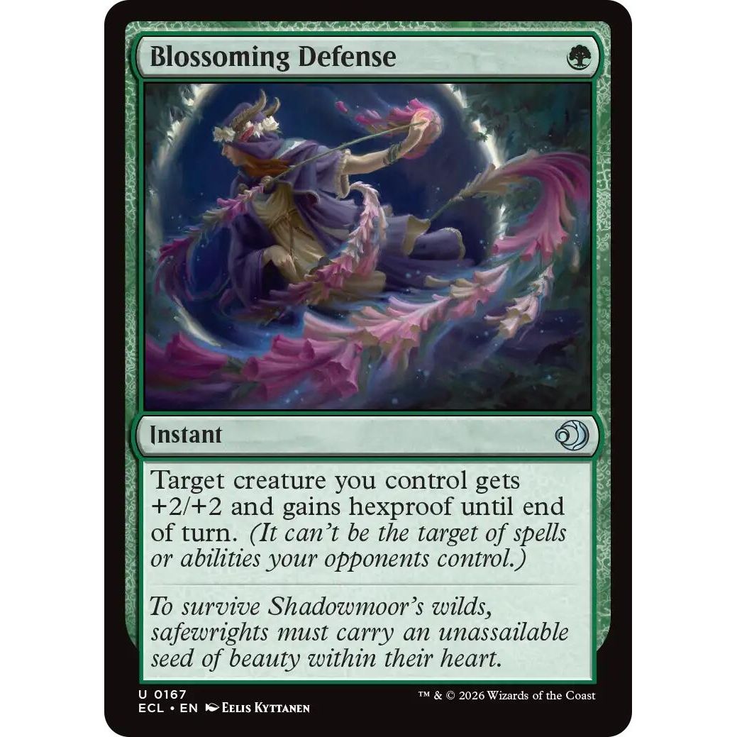 Image for Blossoming Defense (167) (Lorwyn Eclipsed) - Magic: The Gathering