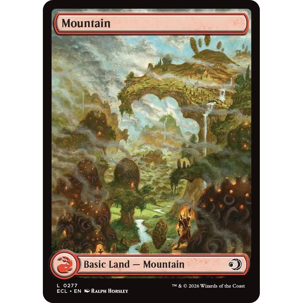 Image for Mountain (0277) (277) (Lorwyn Eclipsed) - Magic: The Gathering
