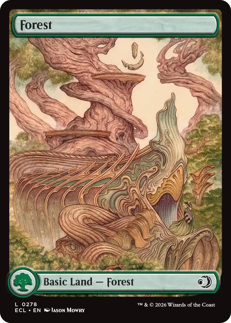 Image for Forest (0278) (278) (Lorwyn Eclipsed) - Magic: The Gathering