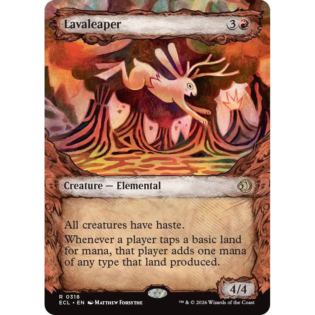 Image for Lavaleaper (Showcase) (318) (Lorwyn Eclipsed) - Magic: The Gathering
