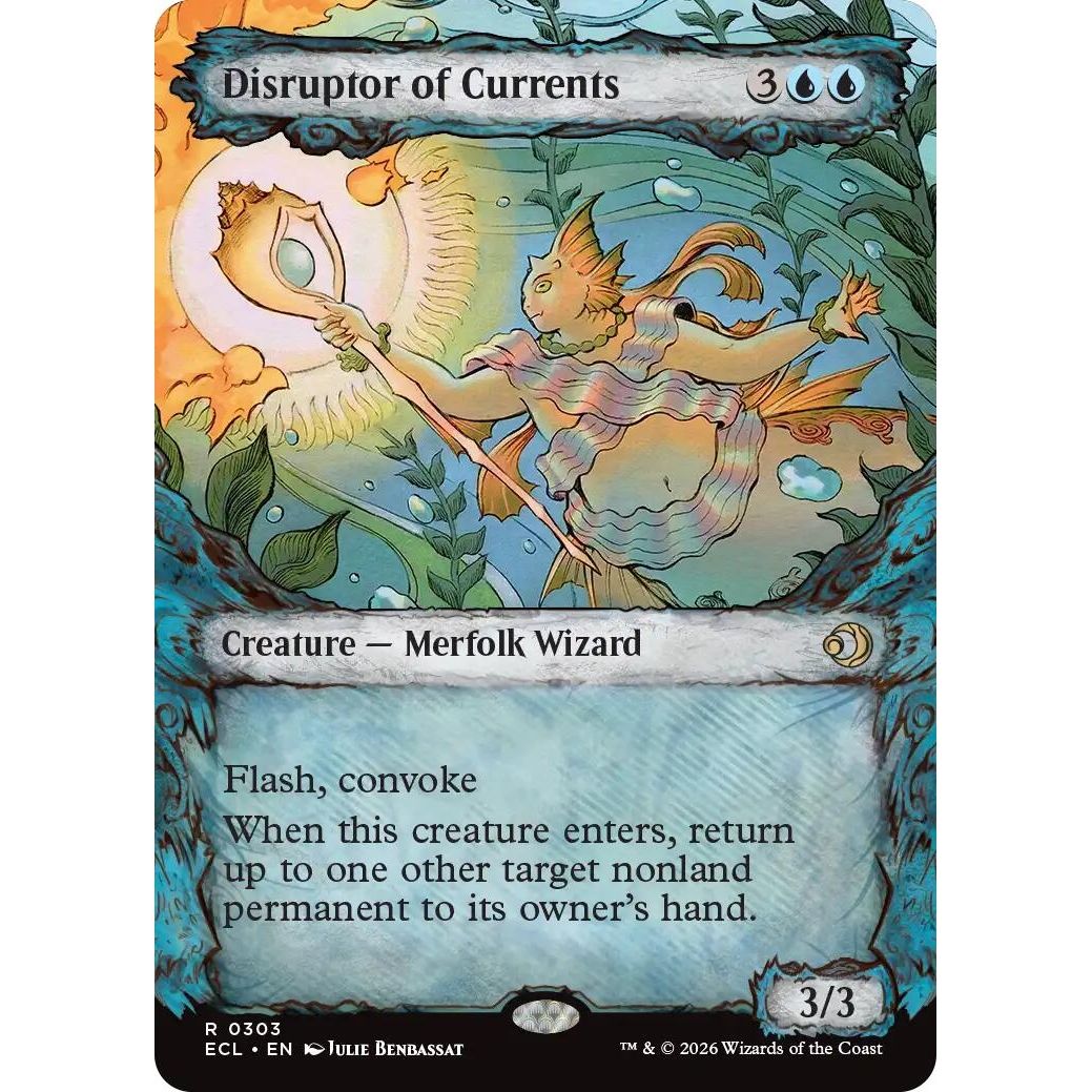 Image for Disruptor of Currents (Showcase) (303) (Lorwyn Eclipsed) - Magic: The Gathering