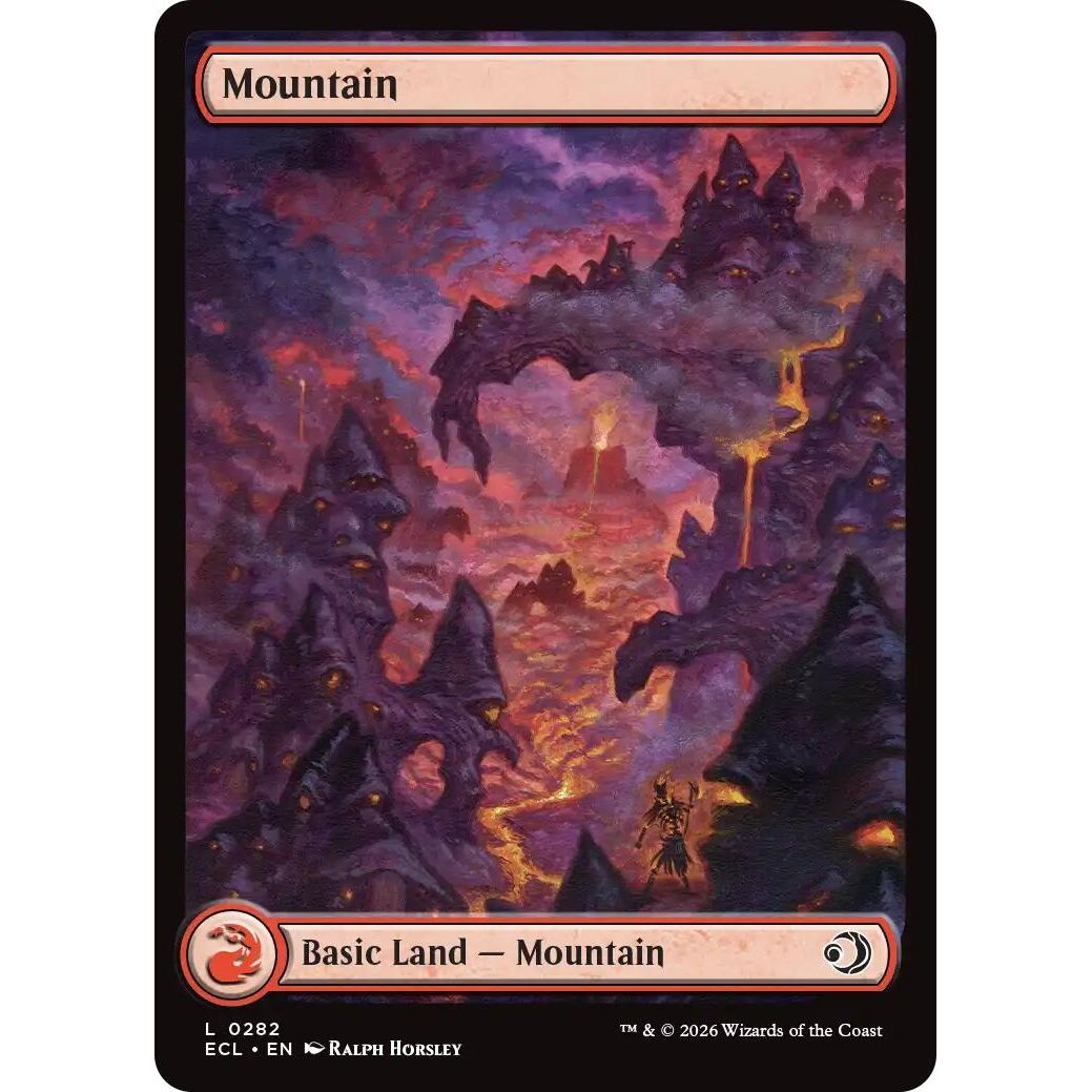 Image for Mountain (0282) (282) (Lorwyn Eclipsed) - Magic: The Gathering