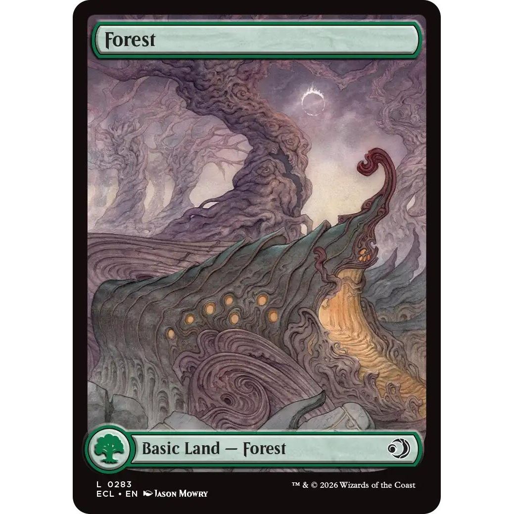 Image for Forest (0283) (283) (Lorwyn Eclipsed) - Magic: The Gathering