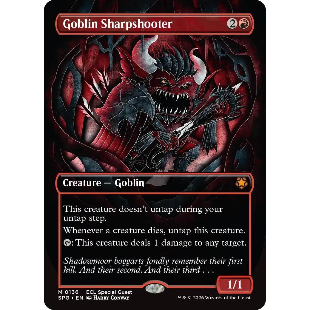 Goblin Sharpshooter (Borderless) (136) (Special Guests) - PokeBox USA