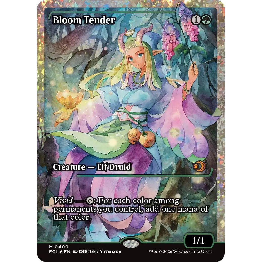 Image for Bloom Tender (0400) (Showcase) (Fracture Foil) (400) (Lorwyn Eclipsed) - Magic: The Gathering