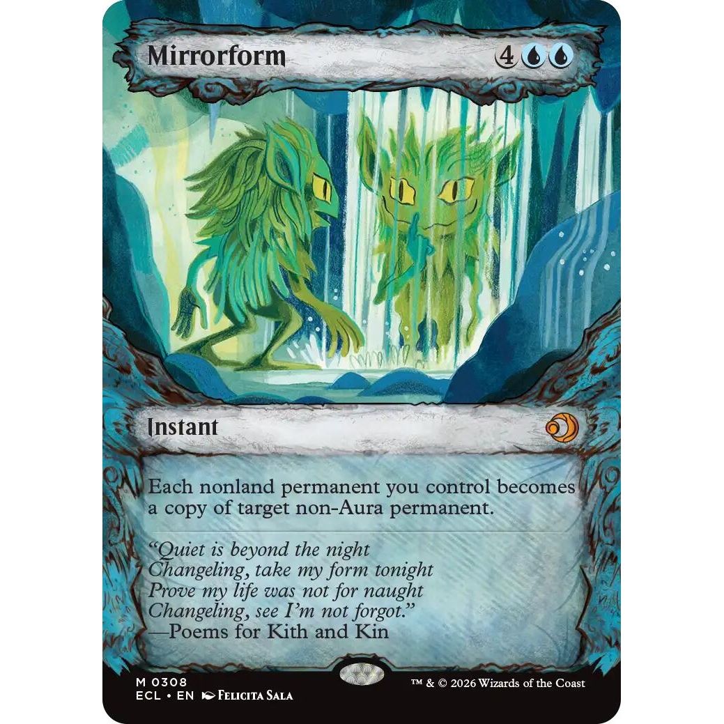 Image for Mirrorform (Showcase) (308) (Lorwyn Eclipsed) - Magic: The Gathering