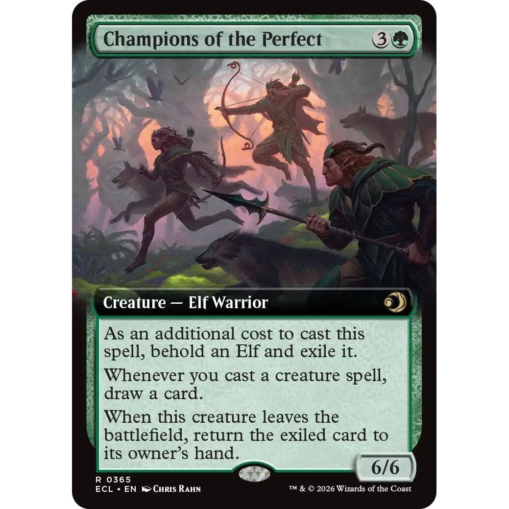Image for Champions of the Perfect (Extended Art) (365) (Lorwyn Eclipsed) - Magic: The Gathering
