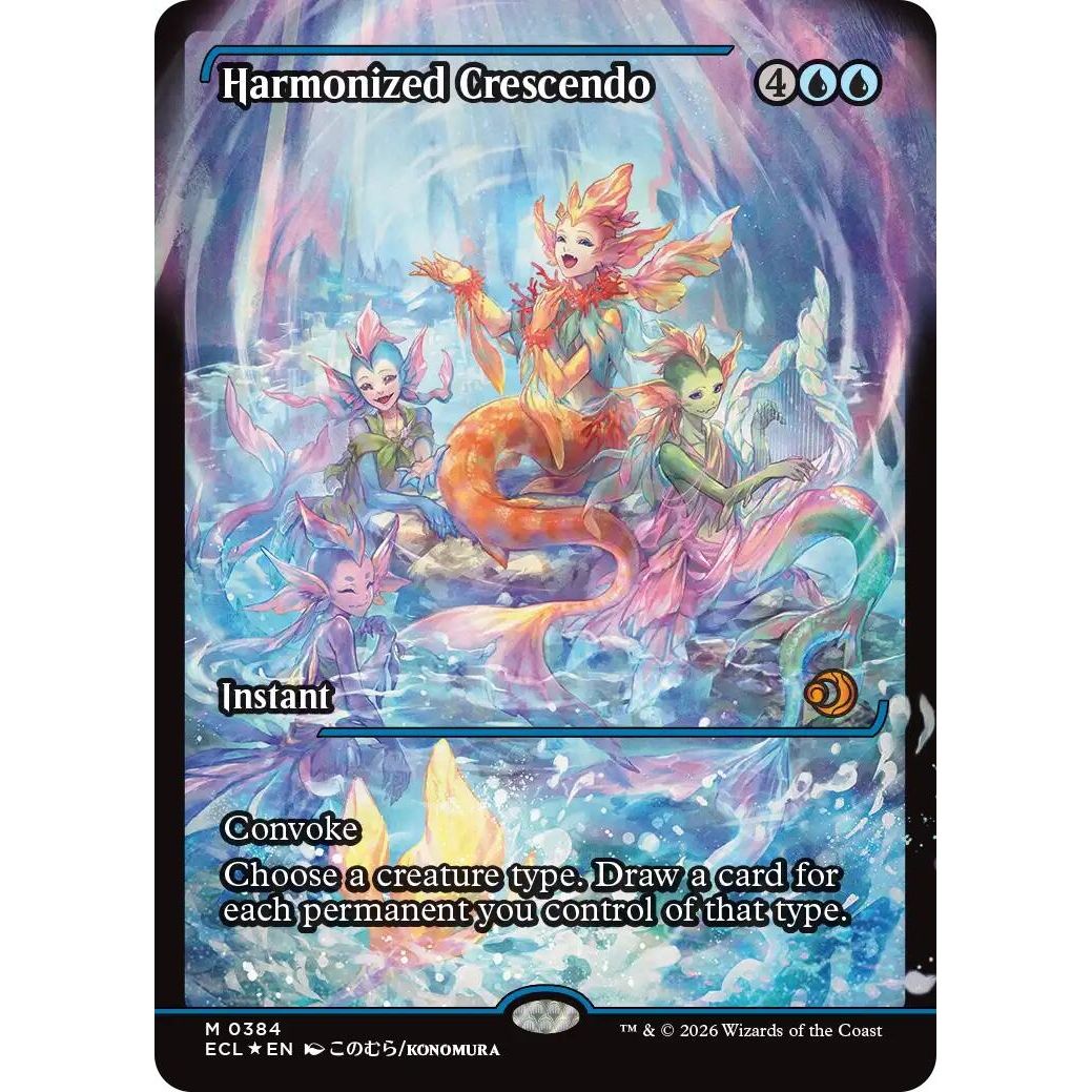 Image for Harmonized Crescendo (0384) (Showcase) (384) (Lorwyn Eclipsed) - Magic: The Gathering