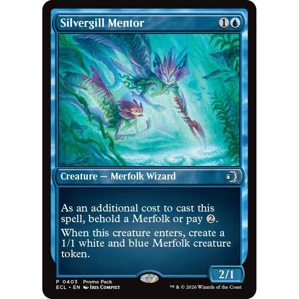 Image for Silvergill Mentor (403) (Lorwyn Eclipsed) - Magic: The Gathering