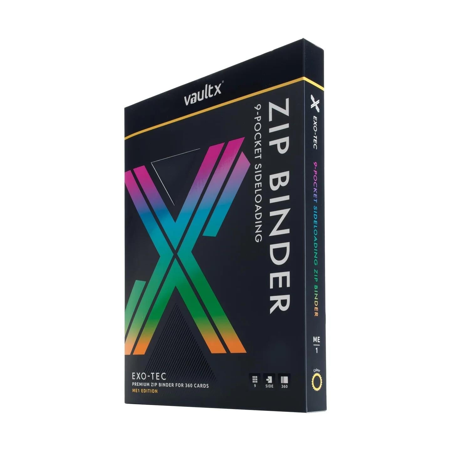 Image for Vault X Zip Binder Exo-Tec - First Edition ME1 9 Pocket - Storage Albums