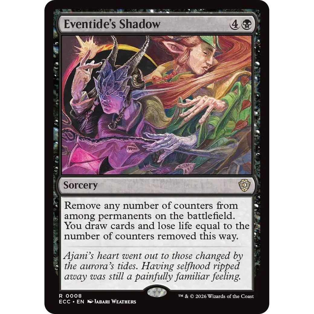 Image for Eventide's Shadow (8) (Lorwyn Eclipsed) - Magic: The Gathering