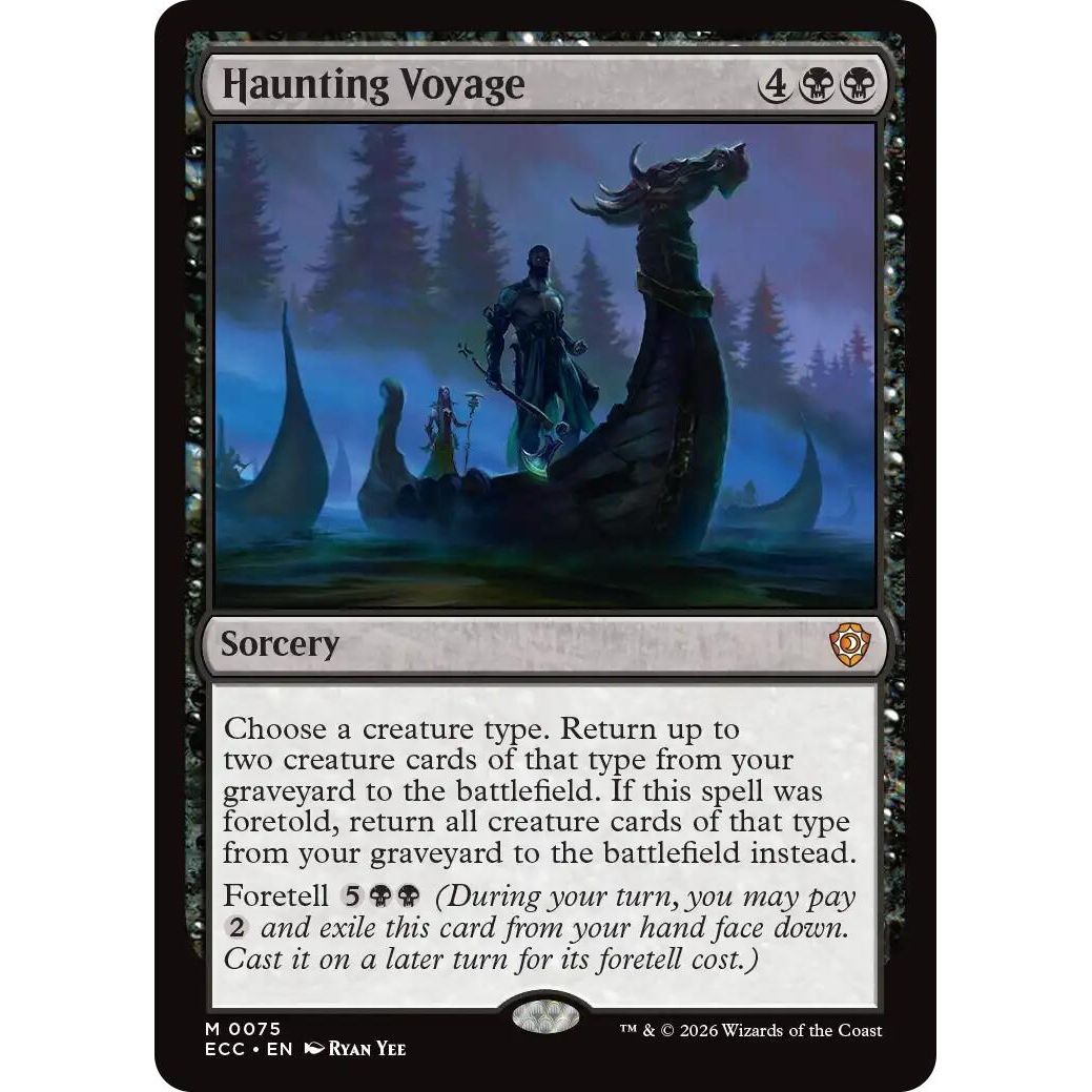Image for Haunting Voyage (75) (Lorwyn Eclipsed) - Magic: The Gathering