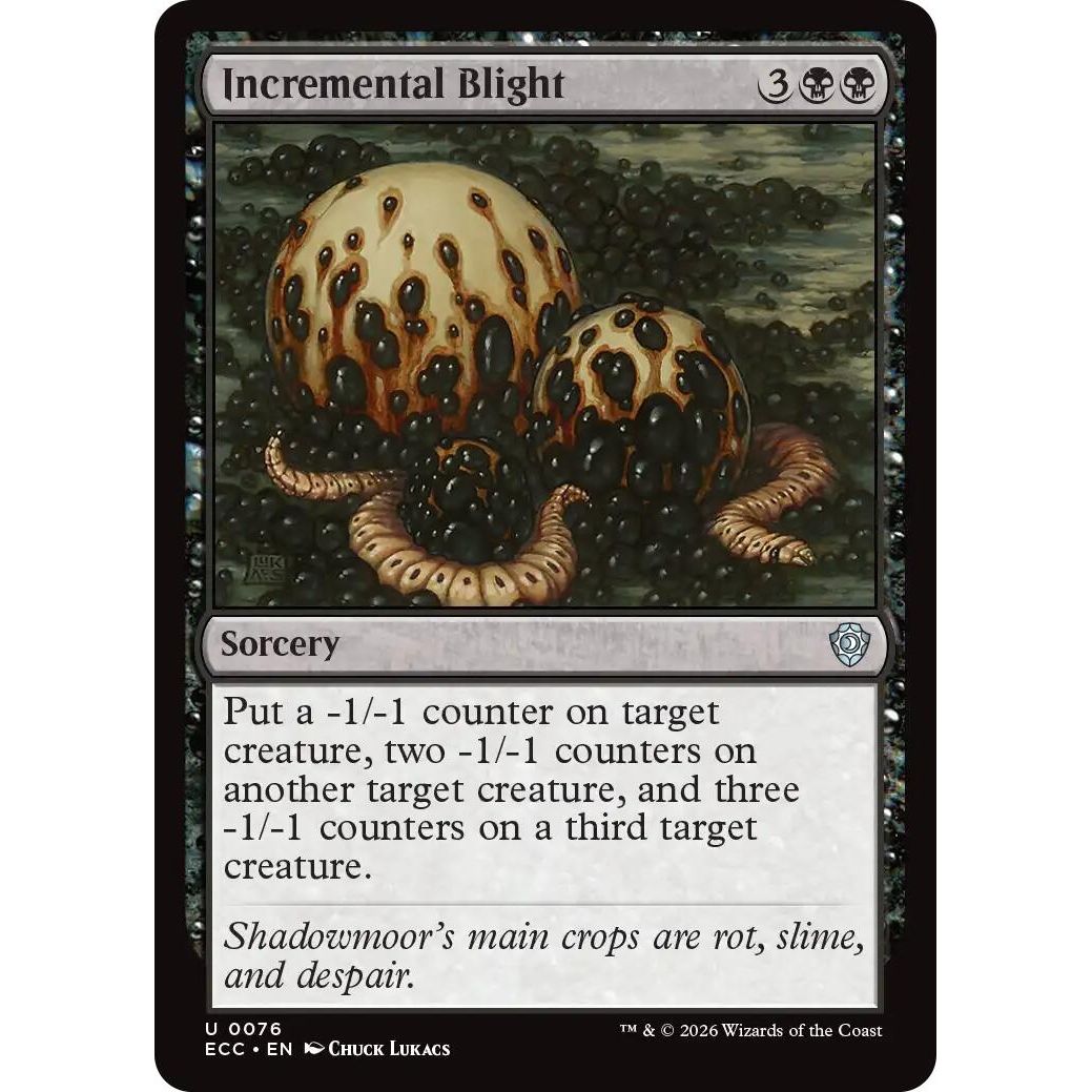 Image for Incremental Blight (76) (Lorwyn Eclipsed) - Magic: The Gathering