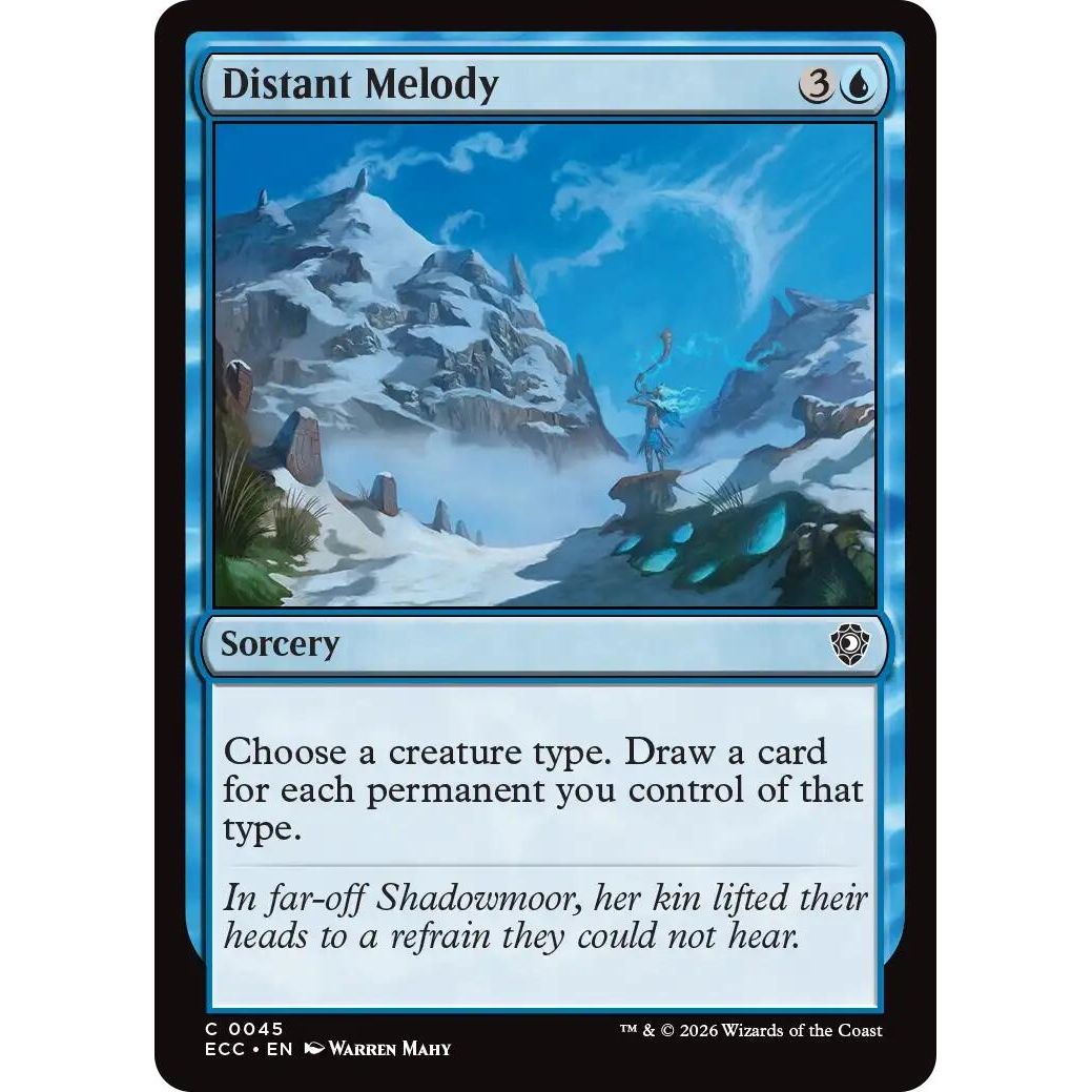 Image for Distant Melody (45) (Lorwyn Eclipsed) - Magic: The Gathering