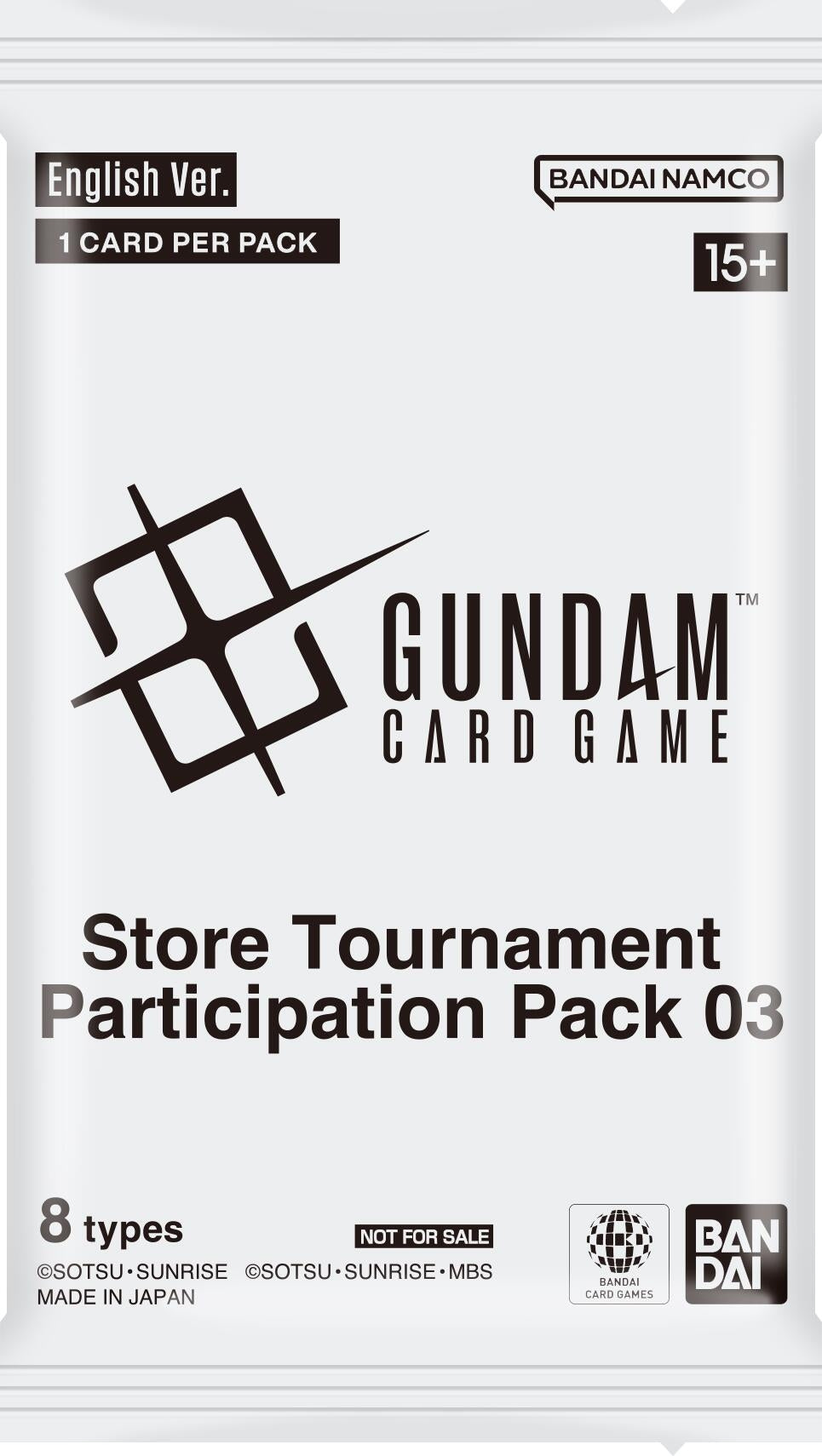 Image for Store Tournament Participation Pack 03 - Gundam Card Game
