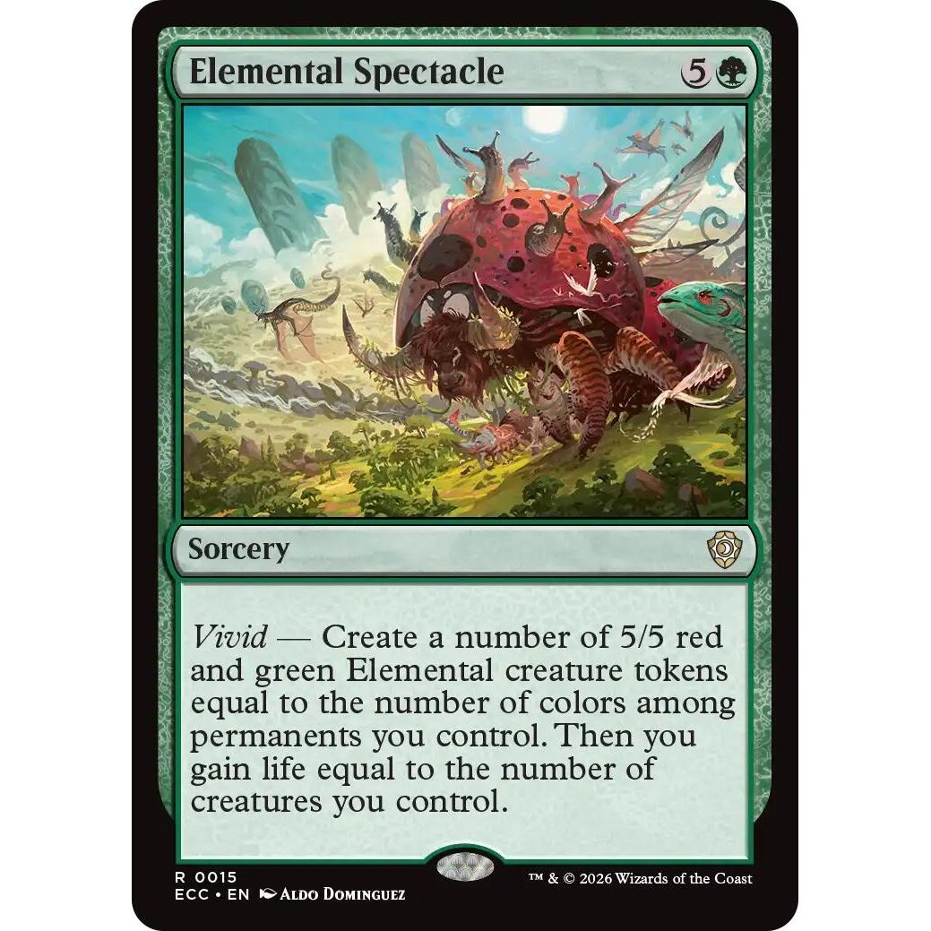 Image for Elemental Spectacle (15) (Lorwyn Eclipsed) - Magic: The Gathering