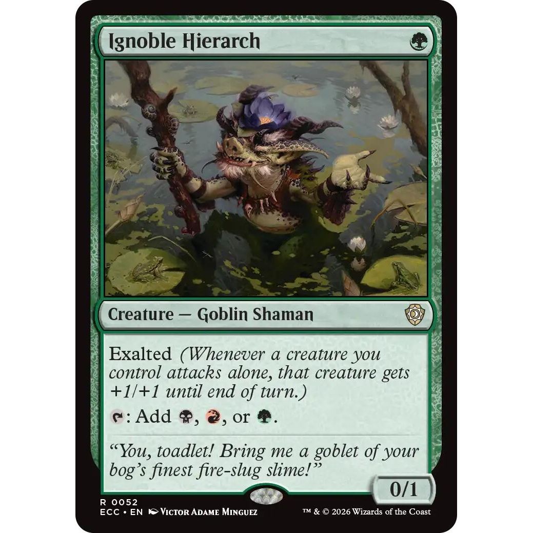 Image for Ignoble Hierarch (52) (Lorwyn Eclipsed) - Magic: The Gathering