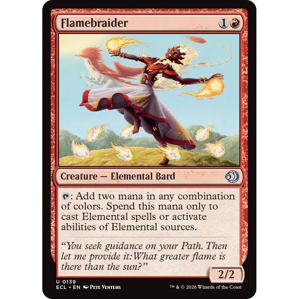 Image for Flamebraider (139) (Lorwyn Eclipsed) - Magic: The Gathering