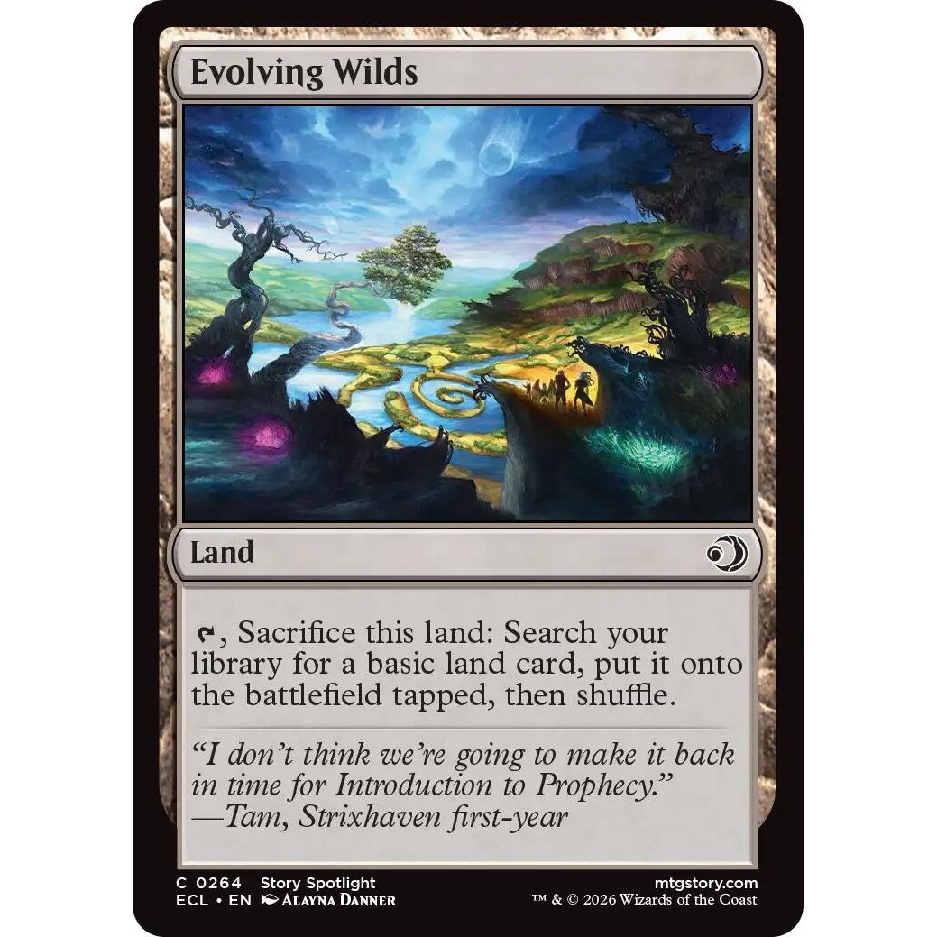 Image for Evolving Wilds (264) (Lorwyn Eclipsed) - Magic: The Gathering