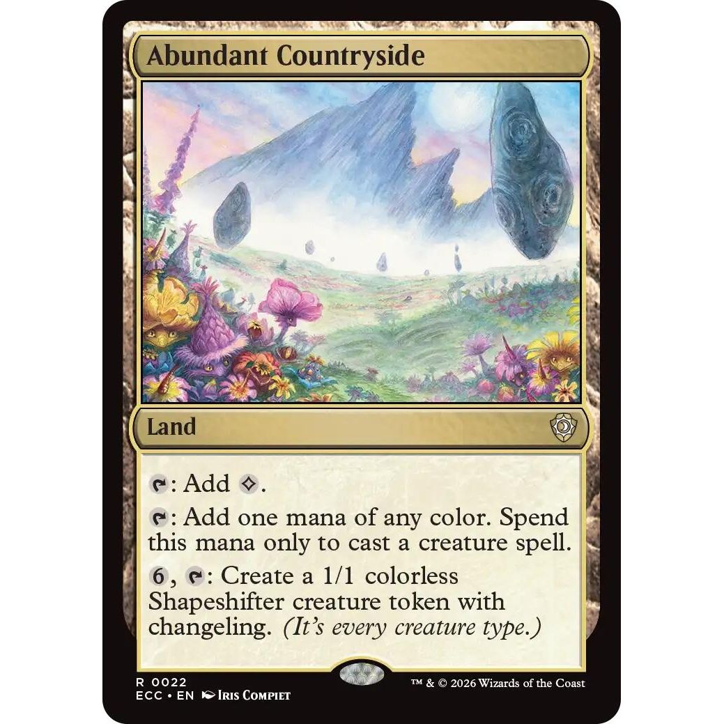 Image for Abundant Countryside (22) (Lorwyn Eclipsed) - Magic: The Gathering