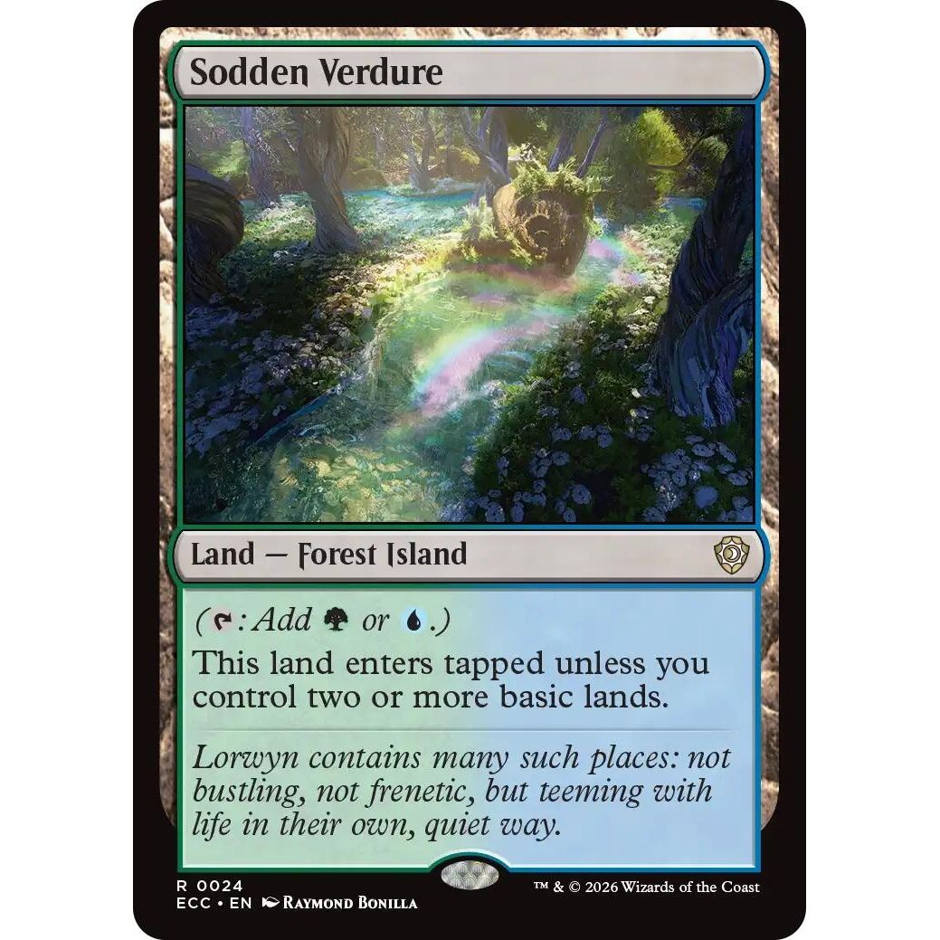 Image for Sodden Verdure (24) (Lorwyn Eclipsed) - Magic: The Gathering