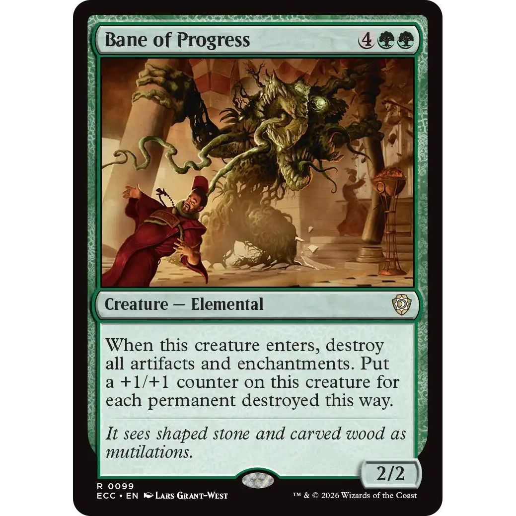 Image for Bane of Progress (99) (Lorwyn Eclipsed) - Magic: The Gathering