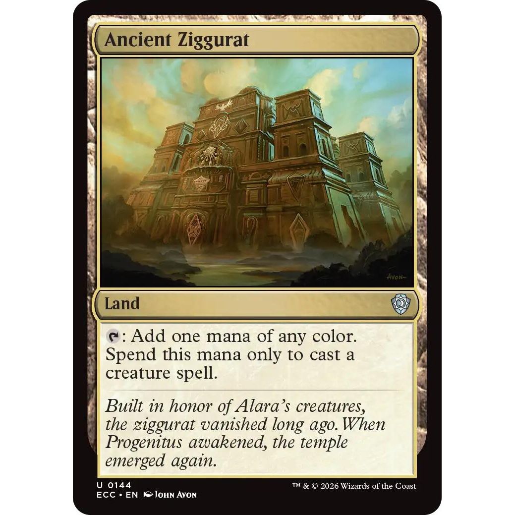 Image for Ancient Ziggurat (144) (Lorwyn Eclipsed) - Magic: The Gathering