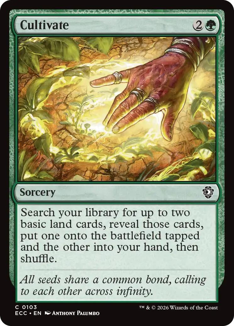 Image for Cultivate (103) (Lorwyn Eclipsed) - Magic: The Gathering