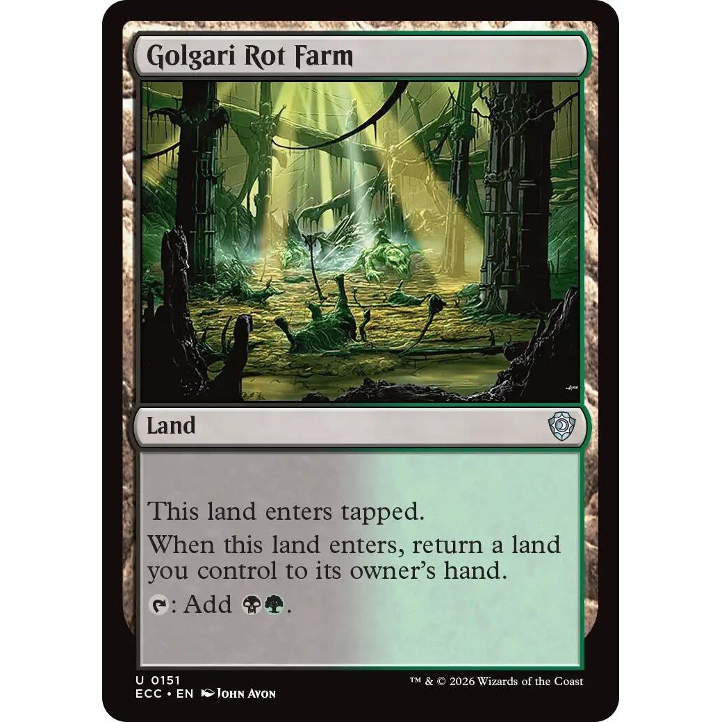 Image for Golgari Rot Farm (151) (Lorwyn Eclipsed) - Magic: The Gathering