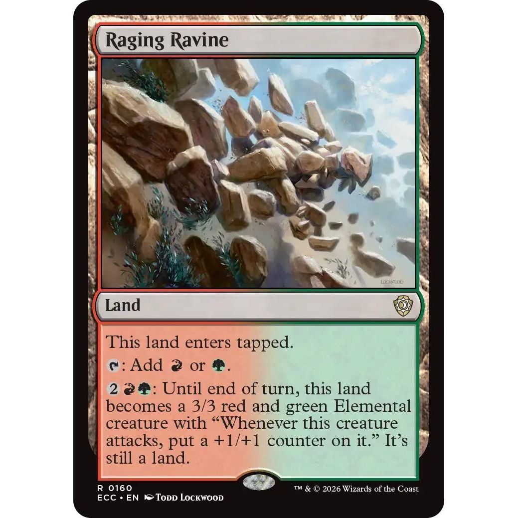 Image for Raging Ravine (160) (Lorwyn Eclipsed) - Magic: The Gathering