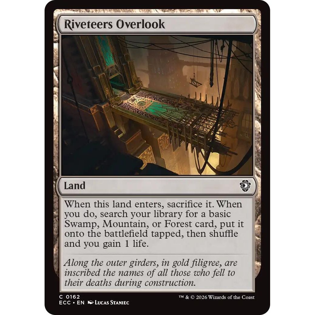 Image for Riveteers Overlook (162) (Lorwyn Eclipsed) - Magic: The Gathering