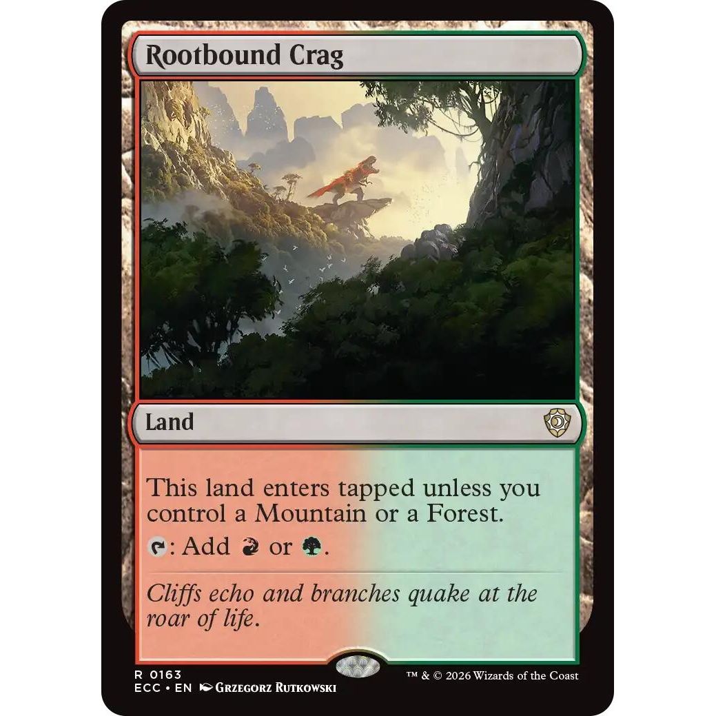 Image for Rootbound Crag (163) (Lorwyn Eclipsed) - Magic: The Gathering
