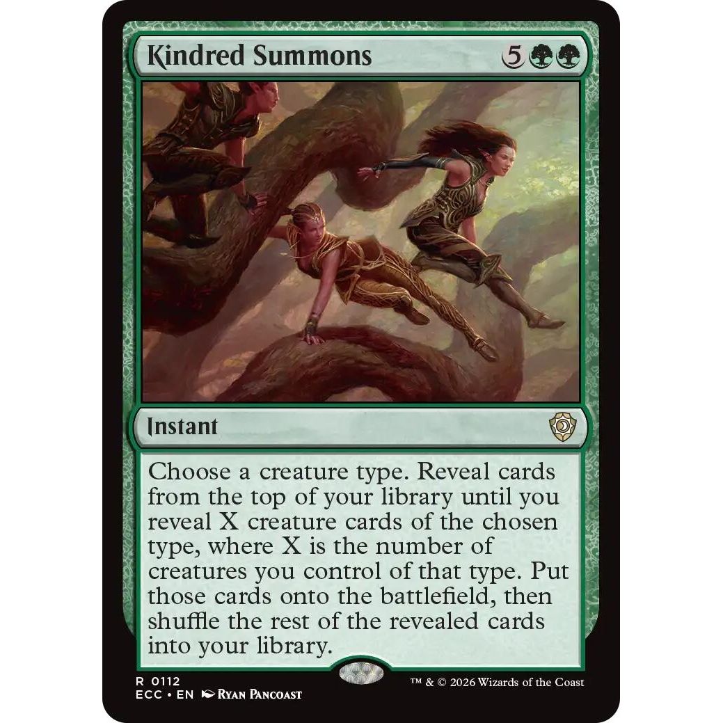 Image for Kindred Summons (112) (Lorwyn Eclipsed) - Magic: The Gathering