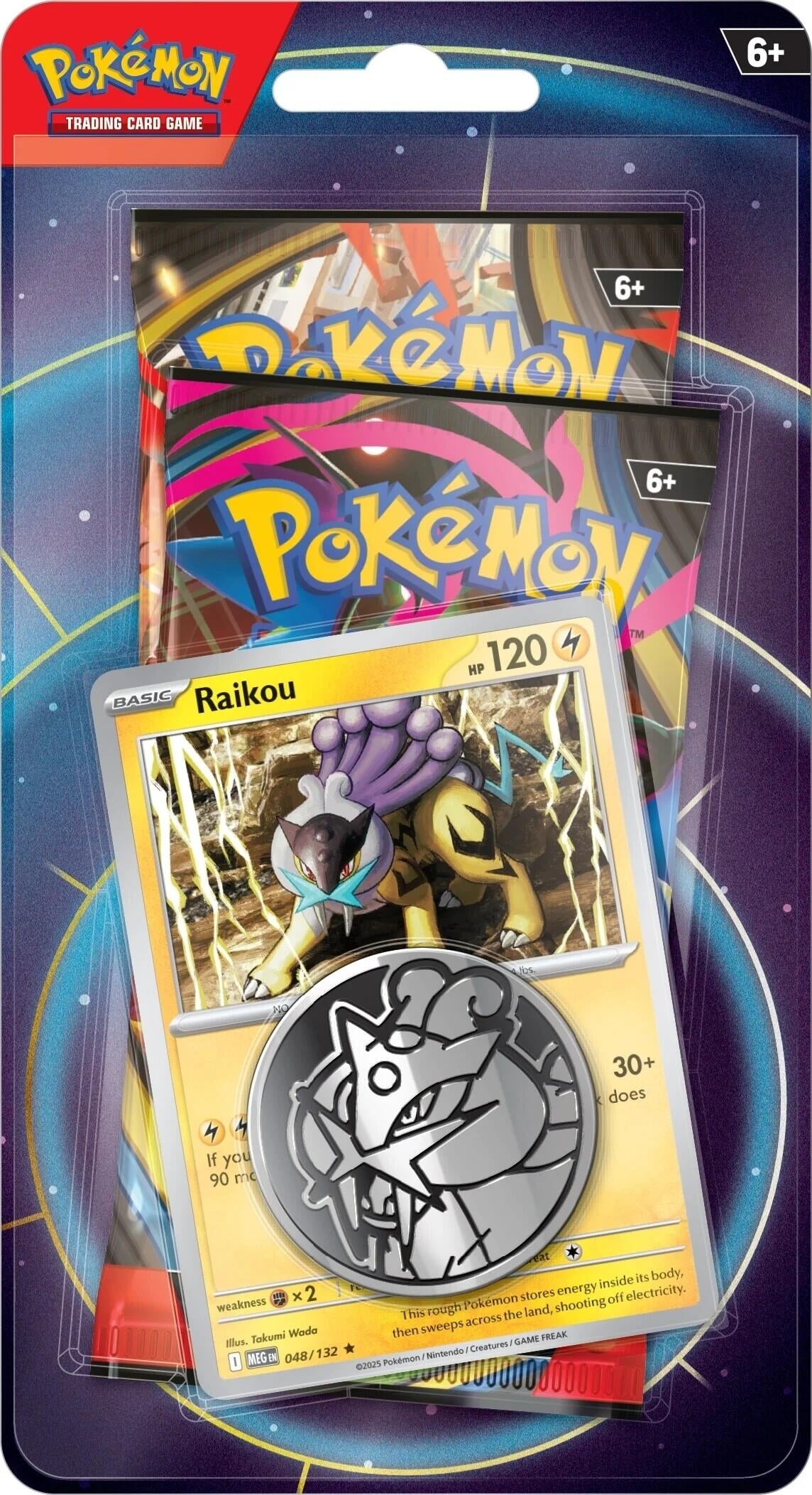 Image for 2-Pack Blister [Raikou] (1-tab) - Pokemon