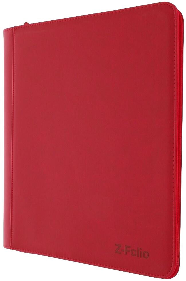 Image for Z-Folio 9-Pocket LX Album - Toploaders - Red - Storage Albums
