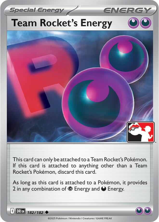 Image for Team Rocket's Energy (182/182) (Prize Pack Series Cards) - Pokemon