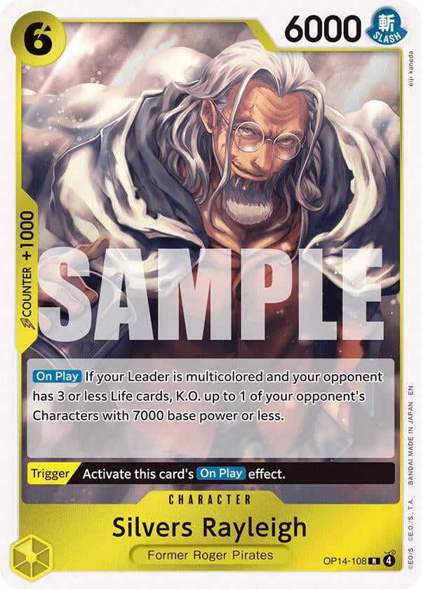 Silvers Rayleigh (OP14-108) (The Azure Sea's Seven)
